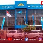Keterangan Foto : Kantor PWI Provinsi Lampung yang direncanakan menjadi lokasi pelaksanaan Konferkab ke-VIII PWI Lampung Timur di tengah polemik pemecatan sembilan anggota.