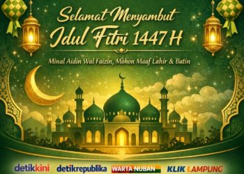 Keluarga Besar PT Media Detik Global Group Mengucapkan Selamat Menyambut Idul Fitri 1447 H
