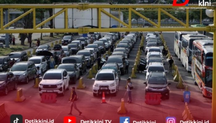 Puncak Arus Balik Lebaran 2026 Diprediksi 24–25 Maret, Bakauheni – Merak Mulai Padat