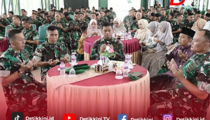 Usai Lebaran, Kodim 0429/Lamtim Gelar Apel dan Halal Bihalal