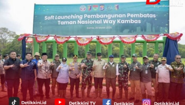 Didukung Banpres Rp839 Miliar, Pagar Gajah Way Kambas Mulai Dibangun