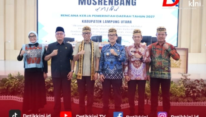 Gubernur Lampung Tekankan Tiga Pilar Pembangunan di Musrenbang Lampung Utara 2027