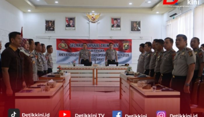Polres Lahat Tingkatkan Kinerja Lewat Bin Ops 2026