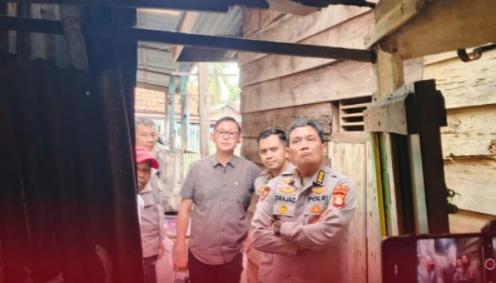 Karo SDM Polda Sumsel Tinjau Lokasi Bedah Rumah Sambut Hari Bhayangkara ke-80