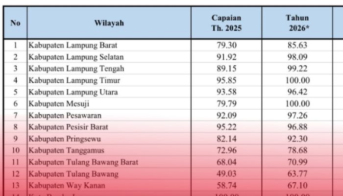 Fokus ke Kabupaten, Pemprov Lampung Tancap Gas Perbaiki Jalan, Kemantapan Tembus 85 Persen