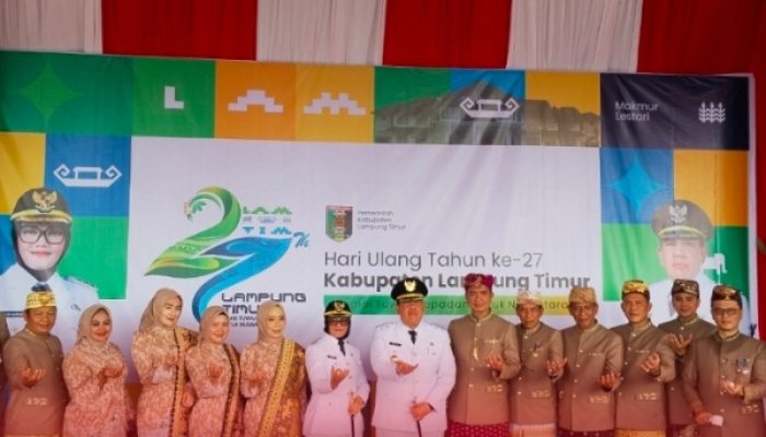 Refleksi 27 Tahun Lampung Timur, Bupati Ela Dorong Semangat Gotong Royong