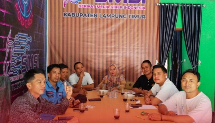 SMSI Lampung Timur Perkuat Konsolidasi Organisasi Lewat Rapat Koordinasi