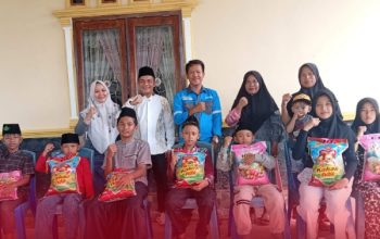 Jum’at Berkah Abadi ke-98, SMSI Tulang Bawang Tebar Kepedulian untuk Anak Yatim