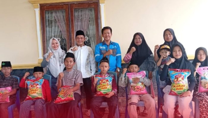 Jum’at Berkah Abadi ke-98, SMSI Tulang Bawang Tebar Kepedulian untuk Anak Yatim