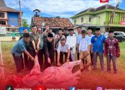 Sapi Kurban Bantuan Pemkab Lampung Timur Jadi Perekat Solidaritas Wartawan dan LSM