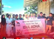 Idul Adha 1447 H, DPD PSI Way Kanan Konsolidasikan Pembentukan Pengurus DPRt se-Kabupaten