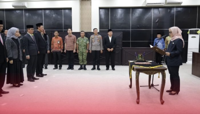 Thabrani Hasyim Jadi Sekwan, M Noer Al Syarif Jabat Staf Ahli Bupati Lampung Timur