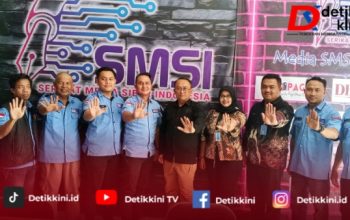 Pererat Sinergitas, Kepala BNN Lampung Timur Kunjungi Kantor SMSI