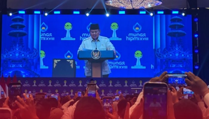 Prabowo Sebut HIPMI Organisasi Strategis Pencetak Pemimpin dan Pengusaha Nasional